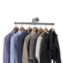 Hanah Home Gancho de tubo Boruraf053 Gris